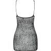 PASSION - BS096 BLACK BODYSTOCKING ONE SIZE - Afbeelding 6
