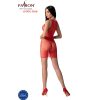 PASSION - BS097 RED BODYSTOCKING ONE SIZE - Afbeelding 4