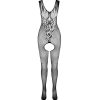 PASSION - BS098 BLACK BODYSTOCKING ONE SIZE - Afbeelding 5