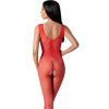 PASSION - BS098 RED BODYSTOCKING ONE SIZE - Afbeelding 2