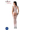 PASSION - BS099 WHITE BODYSTOCKING ONE SIZE - Afbeelding 4