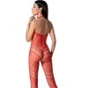 PASSION - BS100 BODYSTOCKING RED ONE SIZE - Afbeelding 2