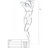 PASSION - BS100 WHITE BODYSTOCKING ONE SIZE - Afbeelding 5