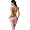 PASSION - BS100 WHITE BODYSTOCKING ONE SIZE - Afbeelding 2