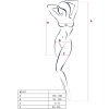 PASSION - BS101 BODYSTOCKING BLACK ONE SIZE - Afbeelding 7
