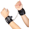 SECRETPLAY - BLACK BONDAGE HANDCUFFS BDSM COLLECTION