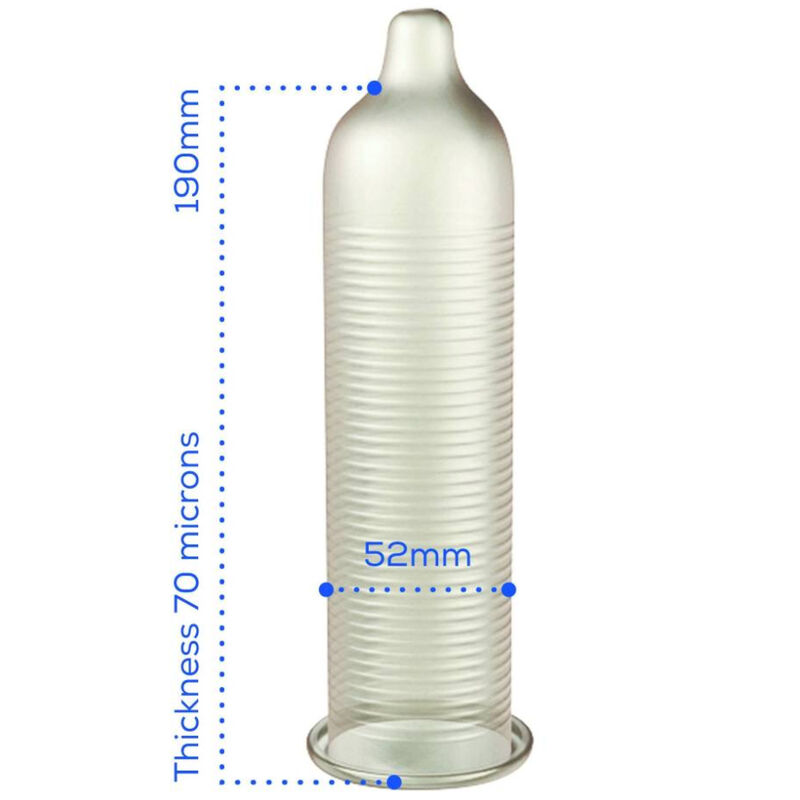 PASANTE - CONDOMS WARMING EFFECT BAG 144 UNITS - Afbeelding 2