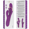 INTENSE - APOLO RECHARGEABLE MULTIFUNCTION VIBRATOR 7 VIBRATIONS WITH SWINGING MOTION PURPLE - Afbeelding 8