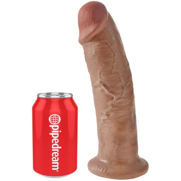 KING COCK - REALISTIC PENIS 24 CM CARAMEL - Afbeelding 5