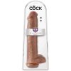 KING COCK - REALISTIC PENIS WITH BALLS 34.2 CM CARAMEL - Afbeelding 6