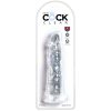 KING COCK - CLEAR REALISTIC PENIS 19.7 CM TRANSPARENT - Afbeelding 4