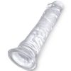 KING COCK - CLEAR REALISTIC PENIS 19.7 CM TRANSPARENT - Afbeelding 3