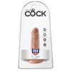KING COCK - REALISTIC PENIS 12 CM CARAMEL - Afbeelding 6