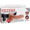 FETISH FANTASY SERIES - ADJUSTABLE HARNESS REMOTE CONTROL REALISTIC PENIS WITH TESTICLES 17.8 CM - Afbeelding 6