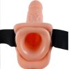 FETISH FANTASY SERIES - ADJUSTABLE HARNESS REMOTE CONTROL REALISTIC PENIS WITH TESTICLES 23 CM - Afbeelding 4