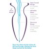 ANAL FANTASY ELITE COLLECTION - ANAL GAPER DILATOR FOR BEGINNERS CRYSTAL SIZE S - Afbeelding 3