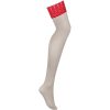 OBSESSIVE - INGRIDIA STOCKINGS RED XS/S - Afbeelding 5