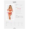 OBSESSIVE - INGRIDIA SET TWO PIECES CROTCHLESS RED XL/XXL - Afbeelding 7