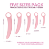 INTIMICHIC - SILICONE DILATOR 5 PIECES SET - Afbeelding 3
