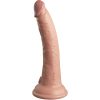 KING COCK - ELITE REALISTIC DILDO VIBRATOR & SILICONE REMOTE CONTROL 17.8 CM - Afbeelding 3