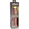 KING COCK - ELITE REALISTIC DILDO VIBRATOR & SILICONE REMOTE CONTROL 23 CM - Afbeelding 7