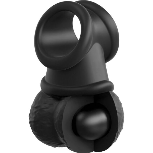 KING COCK - ELITE RING WITH TESTICLE SILICONE - Afbeelding 2