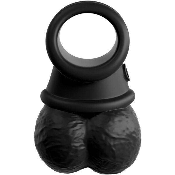 KING COCK - ELITE RING WITH TESTICLE SILICONE - Afbeelding 3