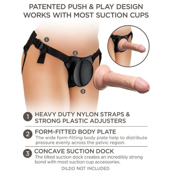 KING COCK - ELITE ADJUSTABLE HARNESS FOR BEGINNERS - Afbeelding 7