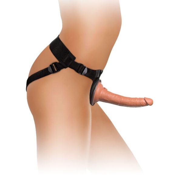 KING COCK - ELITE COMFY ADJUSTABLE HARNESS WITH DILDO 17.8 CM - Afbeelding 4