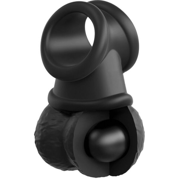 KING COCK - ELITE DELUXE ADJUSTABLE HARNESS KIT RING WITH TESTICLES & DILDO 20.3 CM - Afbeelding 9