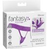 FANTASY FOR HER - BUTTERFLY HARNESS G-SPOT WITH VIBRATOR, RECHARGEABLE & REMOTE CONTROL VIOLET - Afbeelding 5