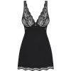 OBSESSIVE - BABYDOLL AND LUVAE THONG BLACK XS/S - Afbeelding 3