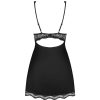OBSESSIVE - BABYDOLL AND LUVAE THONG BLACK XS/S - Afbeelding 4
