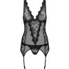 OBSESSIVE - EMPERITA CORSET & THONG XXL - Afbeelding 3