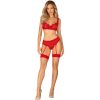 OBSESSIVE - AMOR CHERRIS SET 3 PIECES S/M - Afbeelding 3