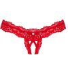 OBSESSIVE - AMOR CHERRIS THONG CROTCHLESS S/M - Afbeelding 5