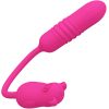PRETTY LOVE - NOBIKUMA PINK SILICONE VIBRATING BULLET - Afbeelding 2