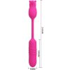 PRETTY LOVE - NOBIKUMA PINK SILICONE VIBRATING BULLET - Afbeelding 7