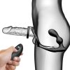 PRETTY LOVE - MARSHALL PENIS RING WITH VIBRATORY ANAL PLUG WITH REMOTE CONTROL - Afbeelding 8