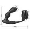 PRETTY LOVE - MARSHALL PENIS RING WITH VIBRATORY ANAL PLUG WITH REMOTE CONTROL - Afbeelding 7