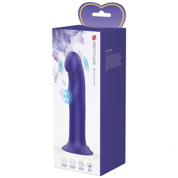 PRETTY LOVE - MURRAY YOUTH VIBRATING DILDO & RECHARGEABLE VIOLET - Afbeelding 8