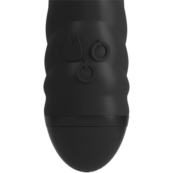 ADRIEN LASTIC - TWISTER VIBRATOR AND ROTATOR MASSAGER RABBIT BLACK - Afbeelding 4