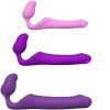 ADRIEN LASTIC - QUEENS STRAP-ON FLEXIBLE VIOLET SIZE M - Afbeelding 4