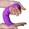 ADRIEN LASTIC - HITSENS 3 SILICONE DILDO VIOLET - Afbeelding 2