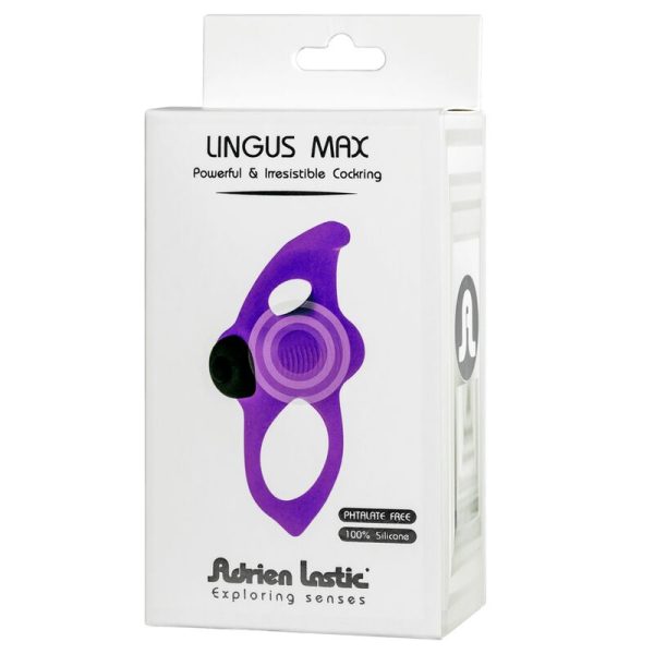 ADRIEN LASTIC - LINGUS MAX VIOLET VIBRATOR RING - Afbeelding 4