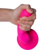 ADRIEN LASTIC - HITSENS 4 SILICONE DILDO FUCHSIA - Afbeelding 3