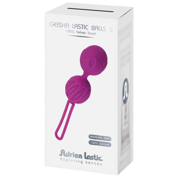 ADRIEN LASTIC - GEISHA LASTIC SILICONE BALLS SIZE S VIOLET - Afbeelding 2