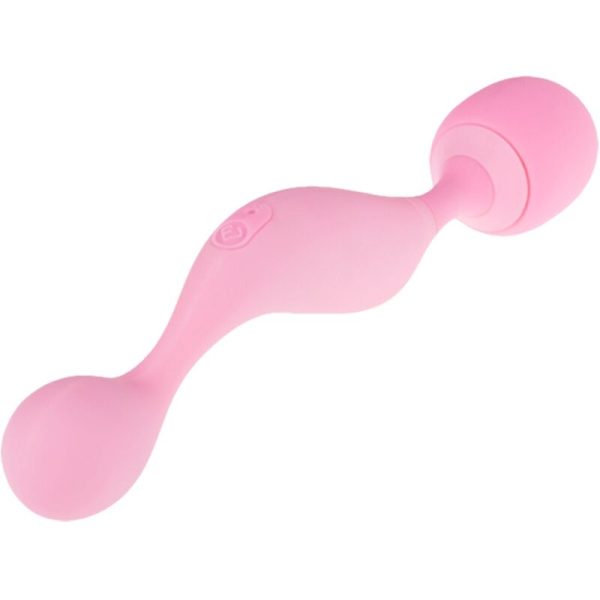 FEMINTIMATE - UNIVERSAL MASSAGER SILICONE VIBRATOR PINK - Afbeelding 2