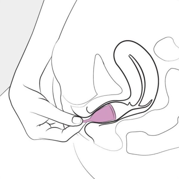 FEMINTIMATE - EVE SILICONE MENSTRUAL CUP - SIZE L - Afbeelding 5