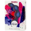 ALIVE - TRIBALL BLUE SILICONE ANAL BALLS 15 CM - Afbeelding 3